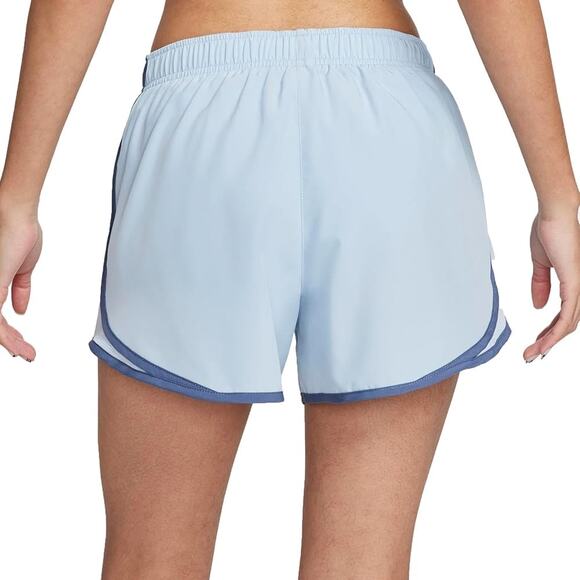 Nike Women's Dri-FIT Tempo Mid-Rise Brief-Lined Running Shorts in Blue, size S - Picture 2 of 6